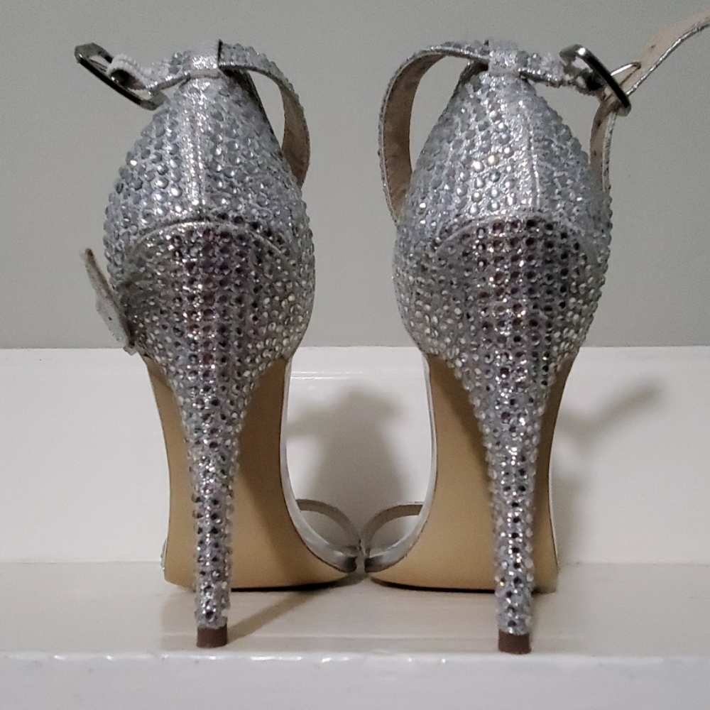 Steve Madden Rhinestone Heels - Picture 3 of 3